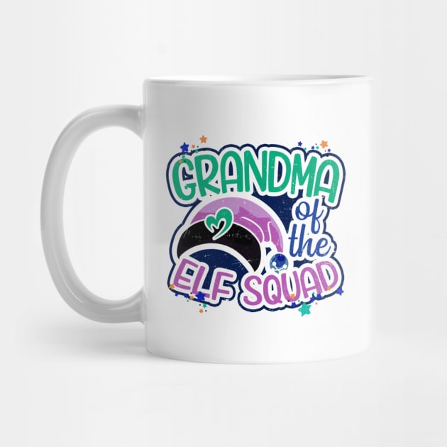 Elf Squad Shirt | Grandma Of The Party Partnerlook Gift by Gawkclothing